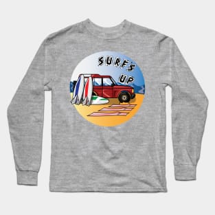 Surf's Up - Discovery - Surfboard Long Sleeve T-Shirt